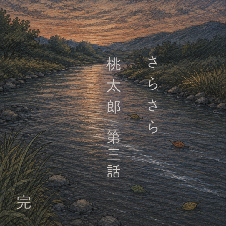 桃太郎 第三章 『さらさら』