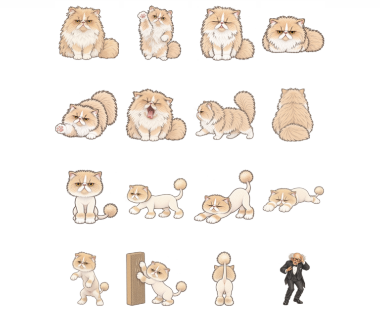 エキゾな猫の日常